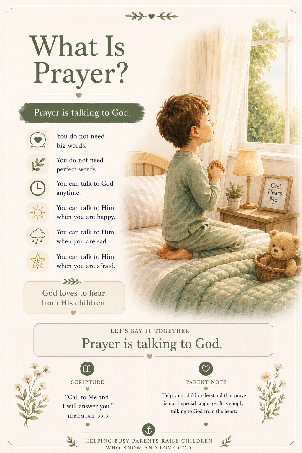 Learning to Pray™ Prayer Kit