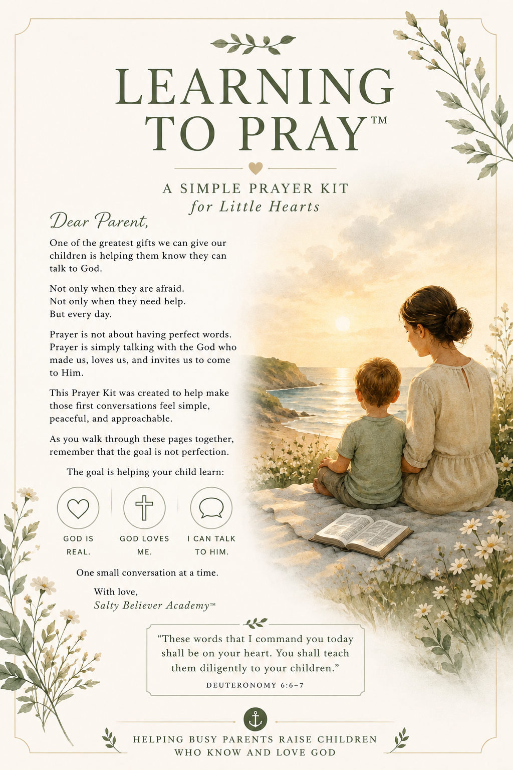 Learning to Pray™ Prayer Kit