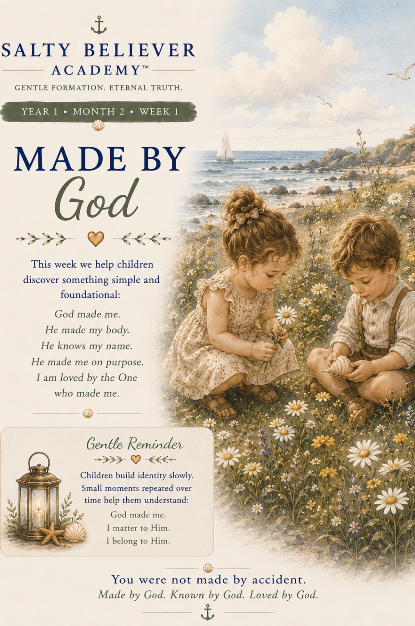 Salty Believer Academy™ Month 2: God Made People