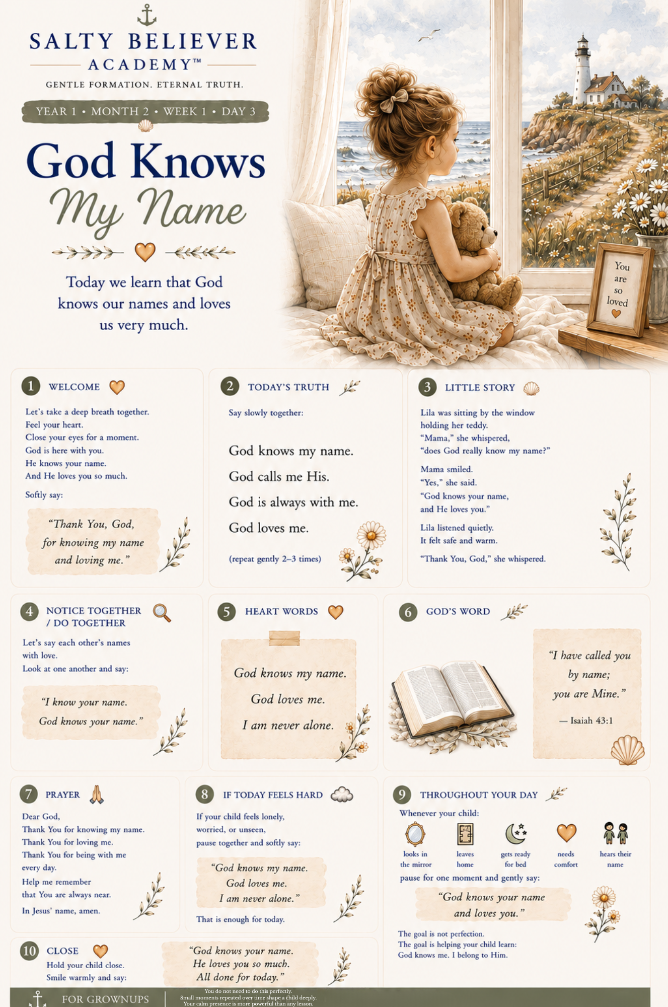 Salty Believer Academy™ Month 2: God Made People