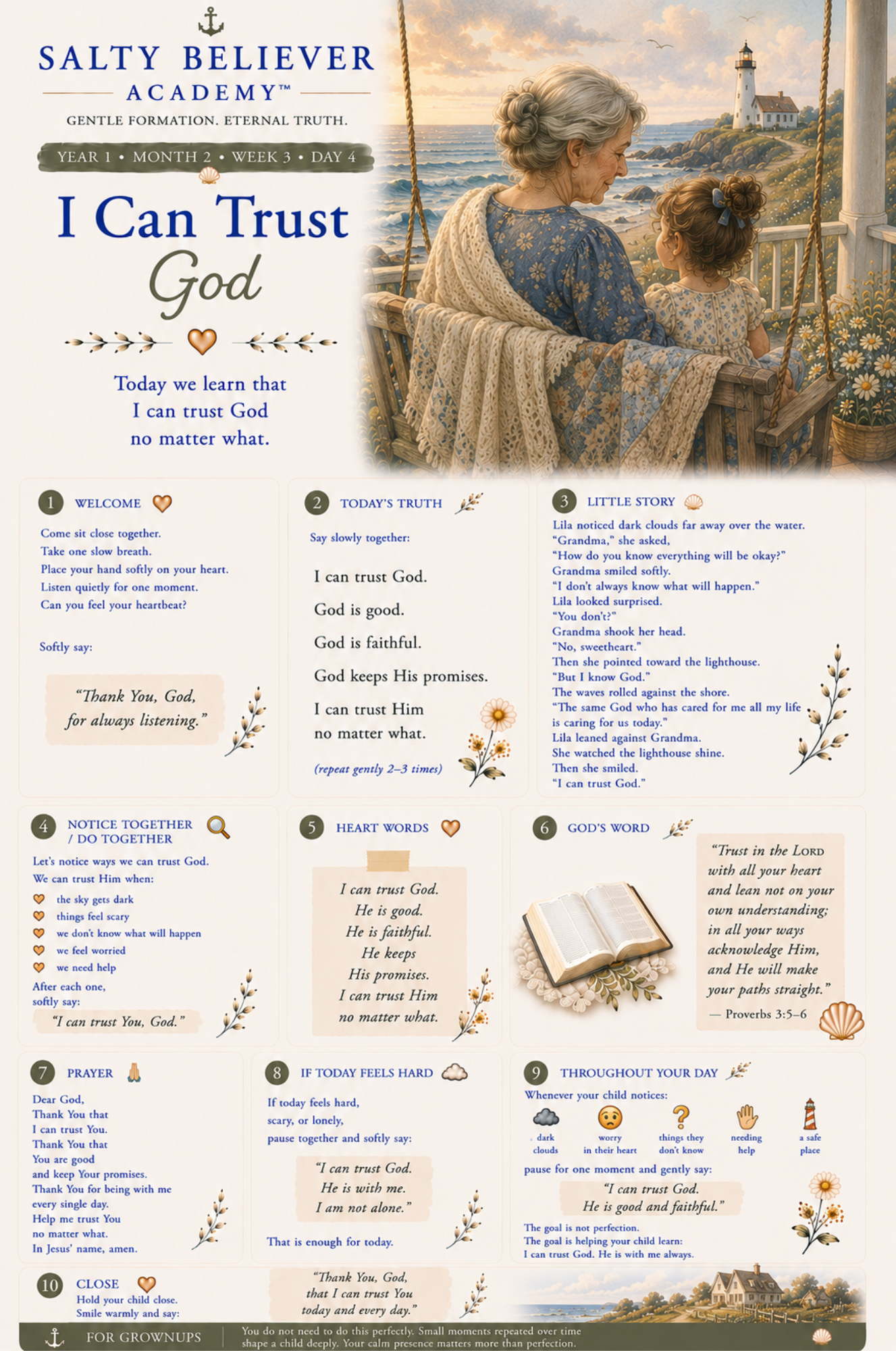 Salty Believer Academy™ Month 2: God Made People